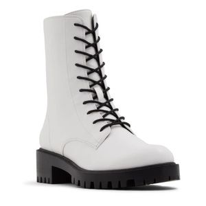 Who What Wear Lexi Lace Up Combat Boot Siz…